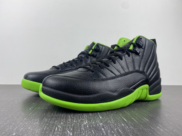 AIR JORDAN 12 BLACK/GREEN AJ12-01