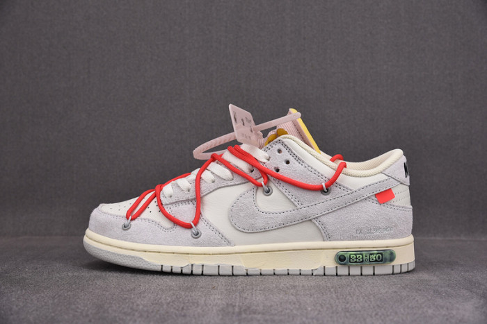 Nike OW x Dunk Low ''Lot 33 of 50'' - DJ0950-118