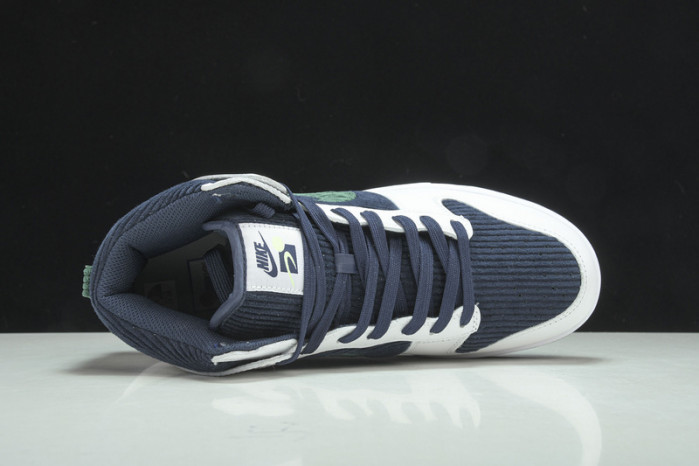Nike Dunk High Sports Specialties White Navy DH0953-400