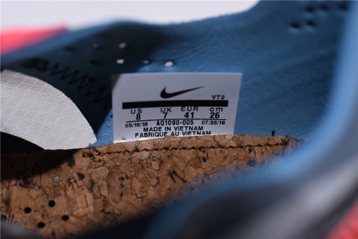 Nike React Element 87 Blue Chill Solar Red AQ1090-006