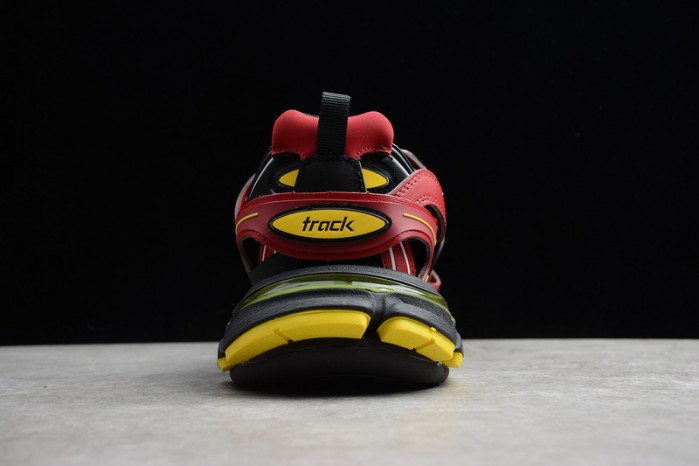 BL SNEAKER TESS.S.GOMMA BLACK RED 542023 W1GB9