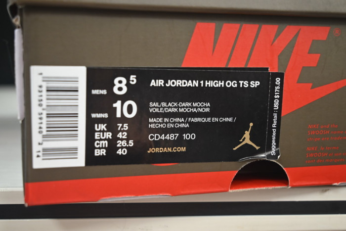 Jordan 1 Retro High Travis Scott - CD4487-100