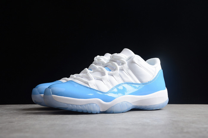 AIR JORDAN 11 RETRO LOW "CAROLINA 2017 RELEASE" mens 528895-106