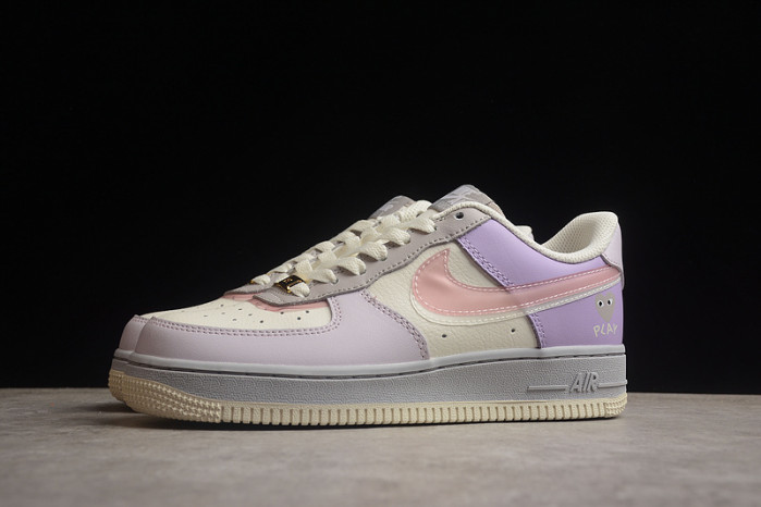 Nike Air Force 1 07 Beige Purple Grey CJ0304-016