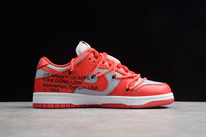 Nike Dunk Low OW University Red - CT0856-600