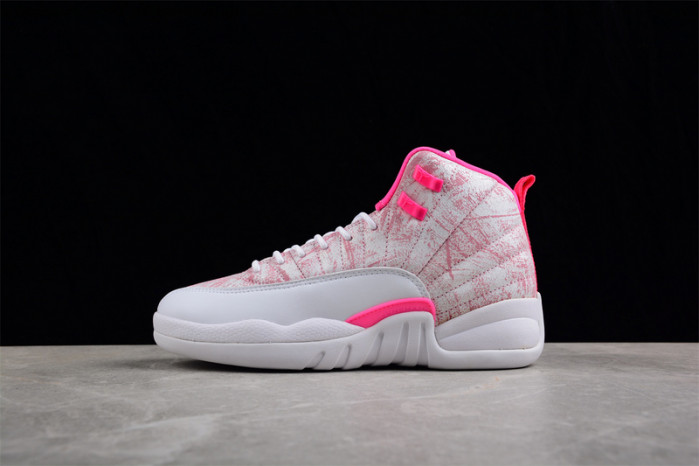 AIR JORDAN 12 RETRO GS ''ARCTIC PINK'' 510815-101