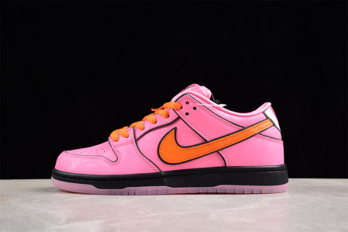 The Powerpuff Girls x Dunk Low Pro SB QS ''Blossom'' FD2631-600