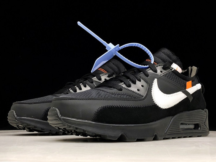 OW Nike Air Max 90 Black Cone White AA7293-001