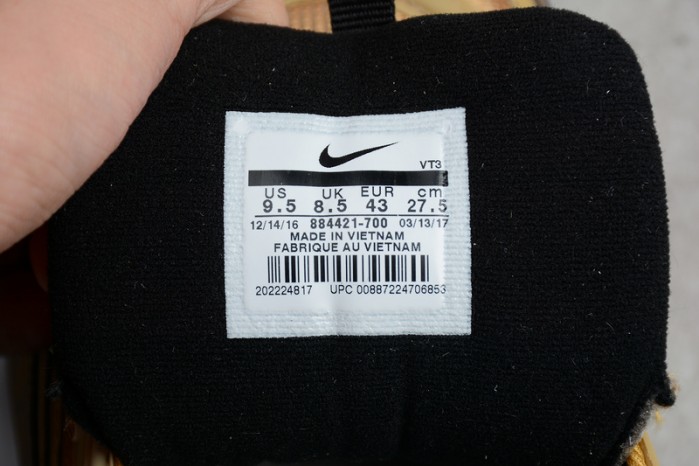 NIKE AIR MAX 97 OG QS "2017 RELEASE" metallic gold 884421-700