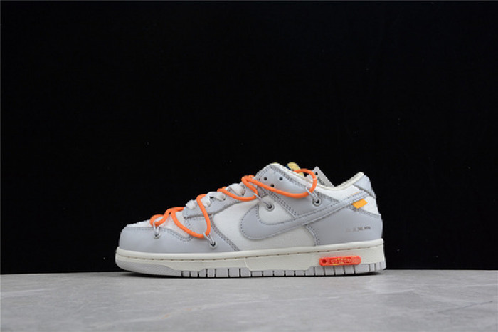OW x Dunk Low ''Lot 44 of 50'' - Nike - DM1602 -104