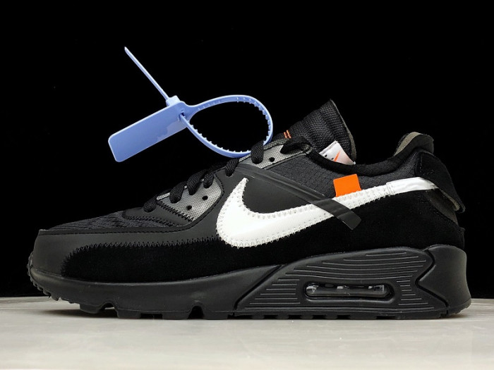 OW Nike Air Max 90 Black Cone White AA7293-001