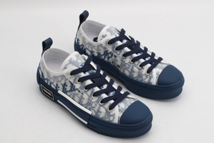 DR B23 OBLIQUE LOW TOP SNEAKER blue T00853H062
