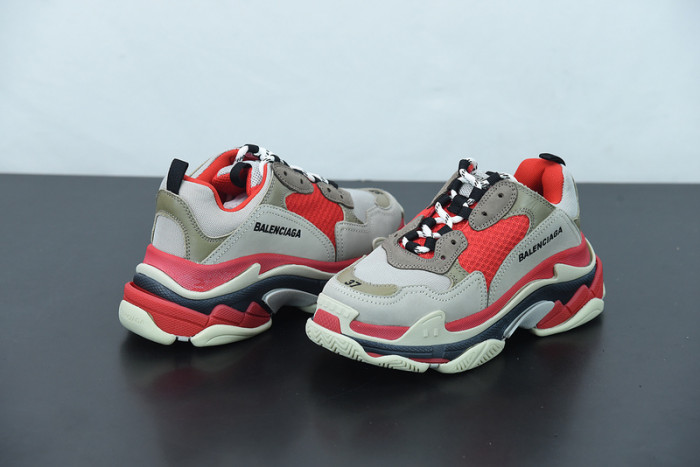 BL TRIPLE S TRAINERS CLEAR SOLE GREY GLOW WHITE 541624 W09OH 1009