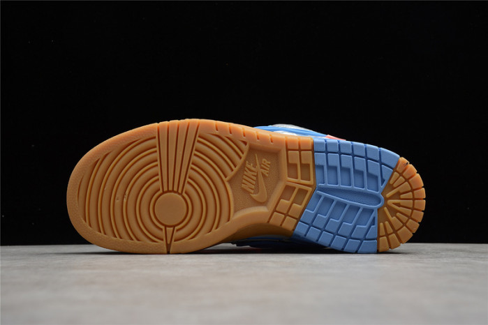 OW x Nike Air Rubber Dunk “University Blue” CU6015-100