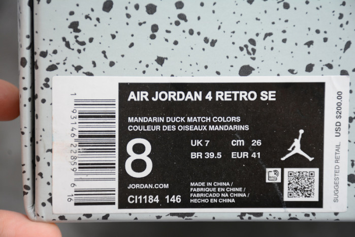 AIR JORDAN 4 RETRO CL1184-146