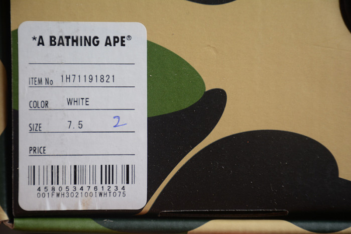 A BATHING APE BAPE STA LOW