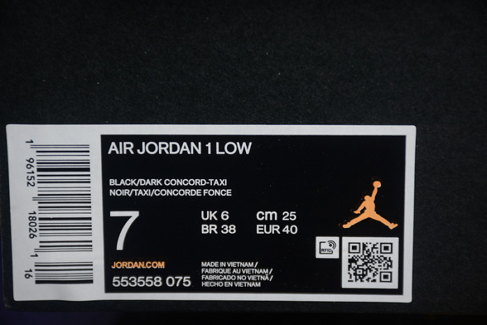 air Jordan 1 Low Dark Concord 553558 075