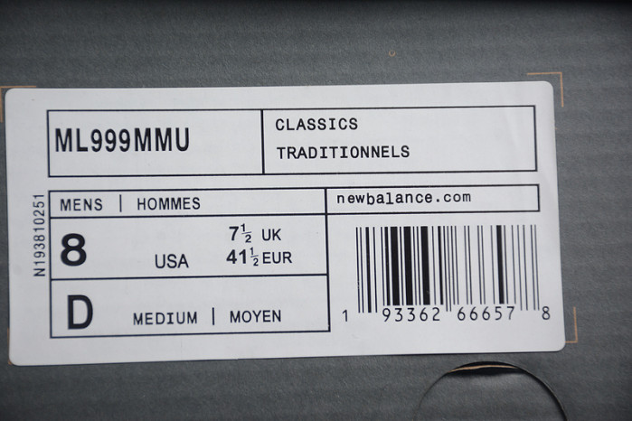 new Ba1an*e 999 wooly mammoth ml999mmu