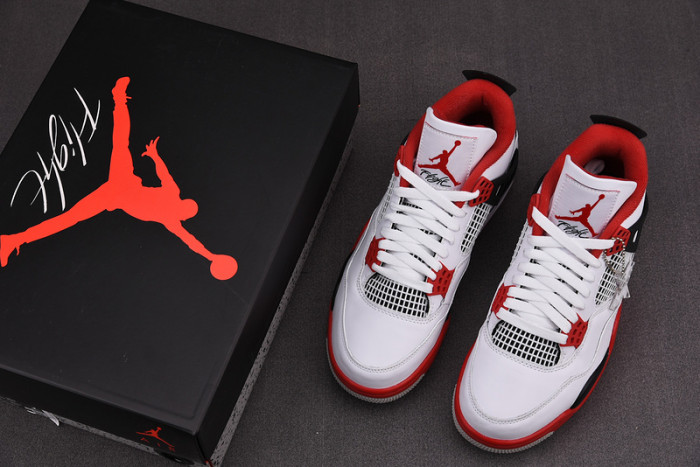Jordan 4 Retro Fire Red (2020) - DC7770-160