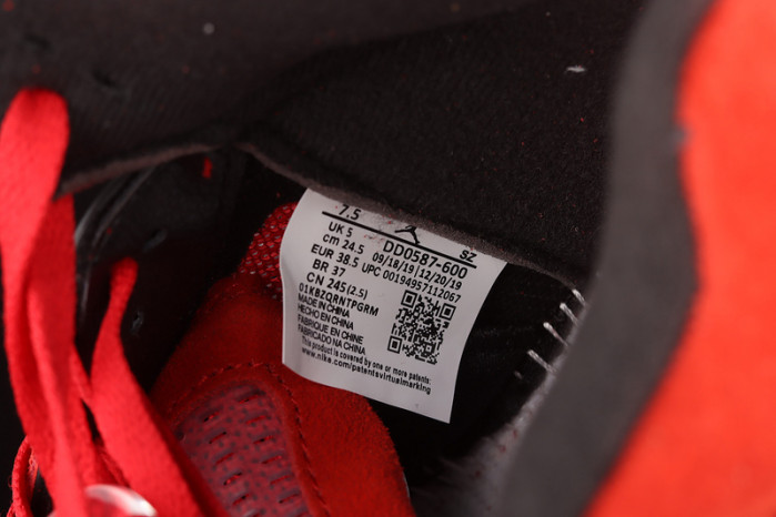 Air Jordan 5 Raging Bull 2021 Red Suede DD0587-600