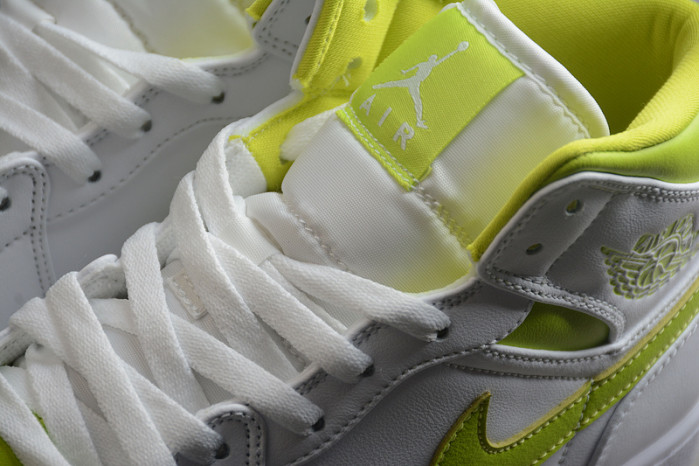 AIR JORDAN 1 MID "White Lime" BQ6472-131