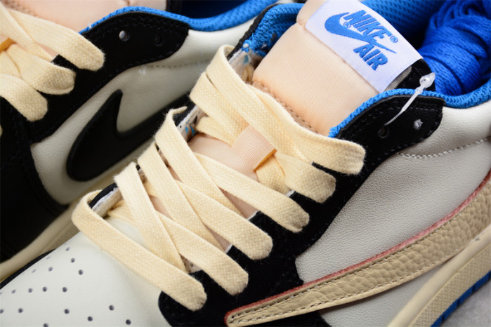 TRAVIS SCOTT X FRAGMENT X AIR JORDAN 1 LOW OG DM7866-140