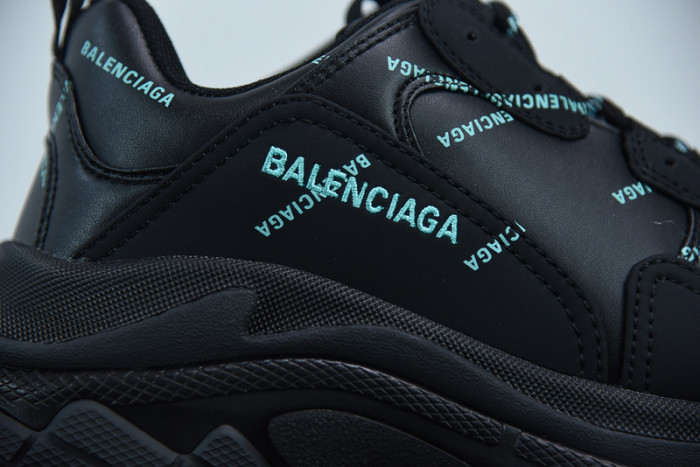 BL TRIPLE S TRAINERS BLACK LETTERS 541624 W09O1 9013