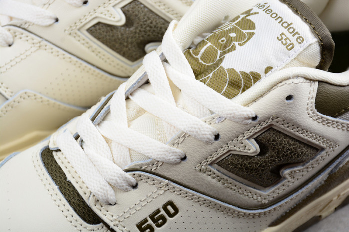 new Ba1an*e 550 aime leon dore white grey bb550ad1