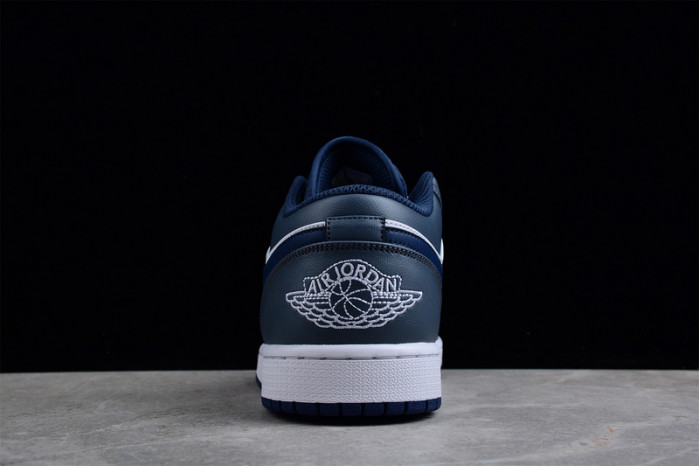 AIR JORDAN 1 LOW COVERED IN BLUE TONES 553558-414