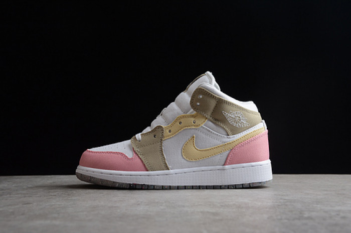 AIR JORDAN 1 MID SE Pastel Vivid Green Grind DJ0338-100