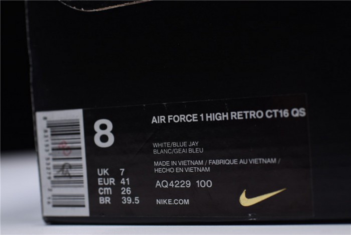 Nike Air Force 1 High Sheed Rude Awakening White Royal AQ4229-100