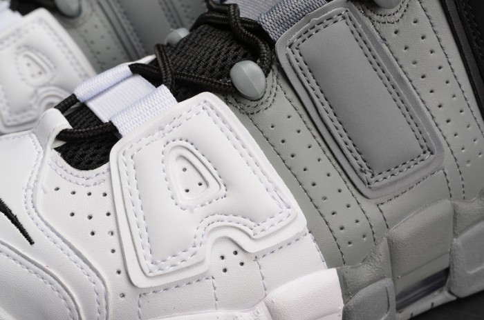 Nike Air More Uptempo “Tri-Color” black-Grey-White mens 921948-002
