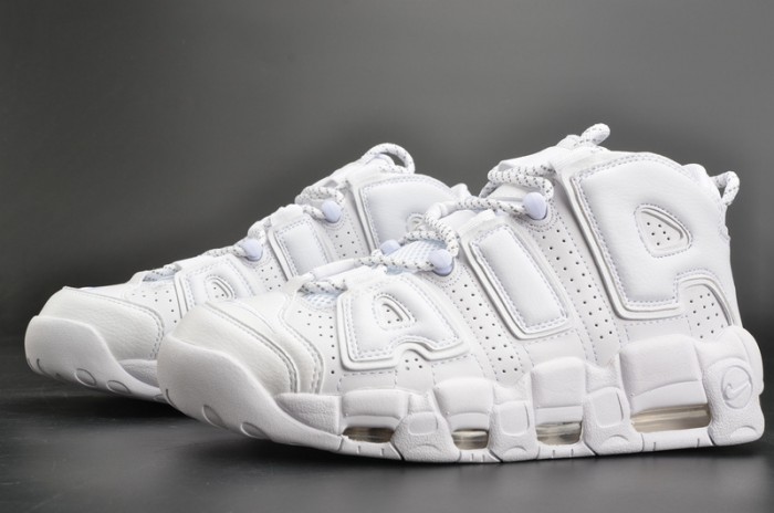 Nike Air More Uptempo “Triple White” mens 921948-100