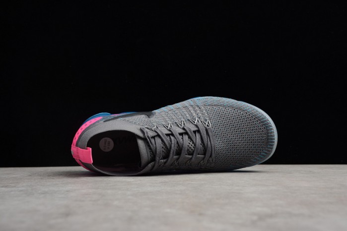 Nike Air VaporMax 2 “Gunsmoke” Orbit-Pink/ Blast-Blue womens 942843-004