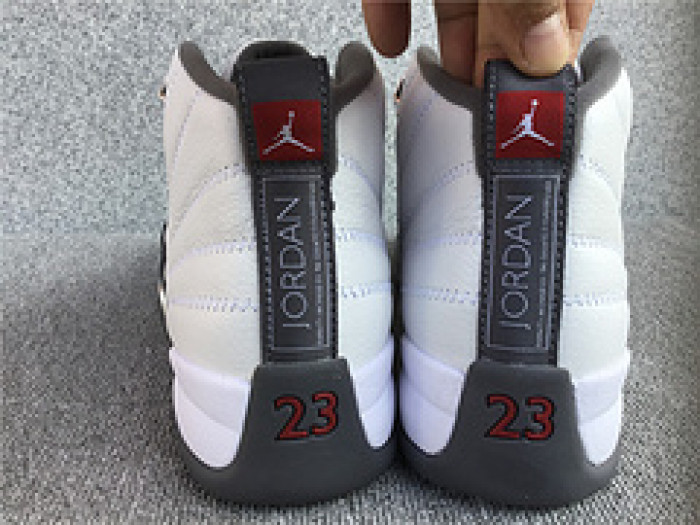 Air Jordan 12 Retro BG "Dark Grey" - 153265-160